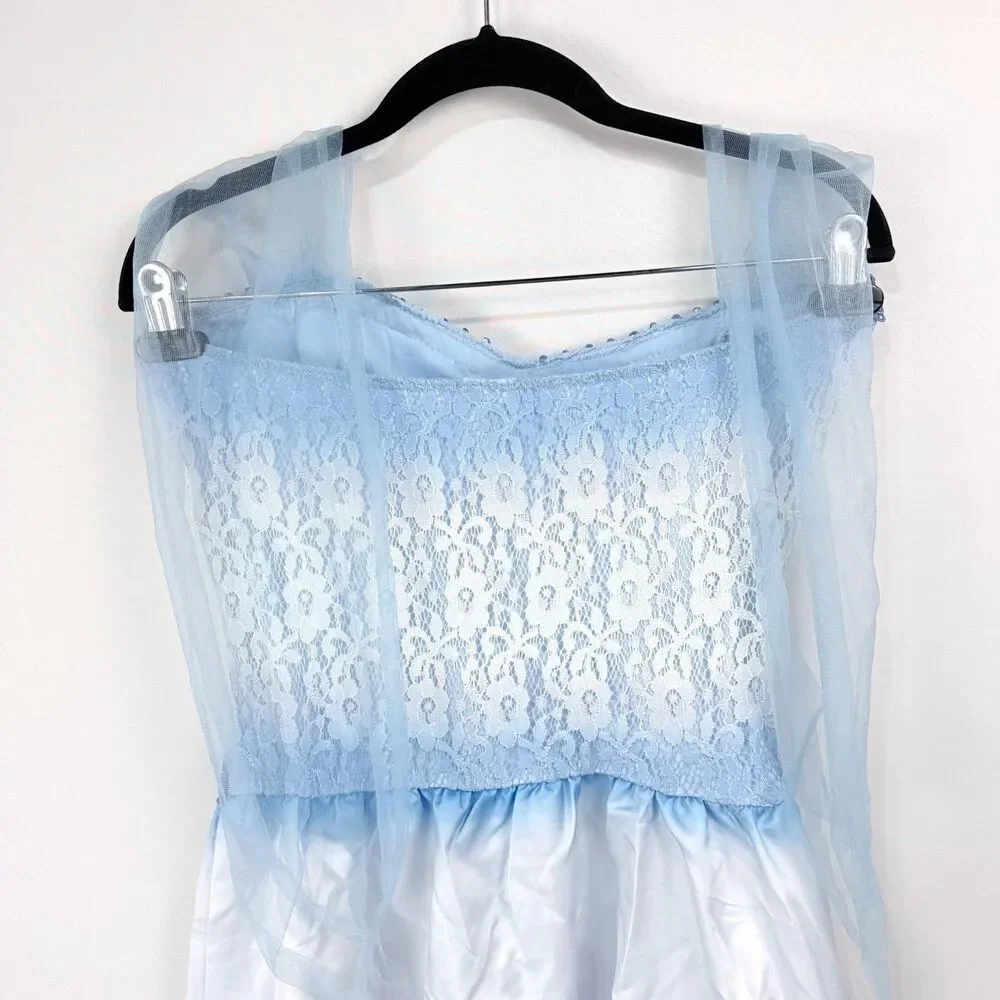 Tim Burton Emily The Corpse Bride Halloween Adult Costume Dress Adult Size M
